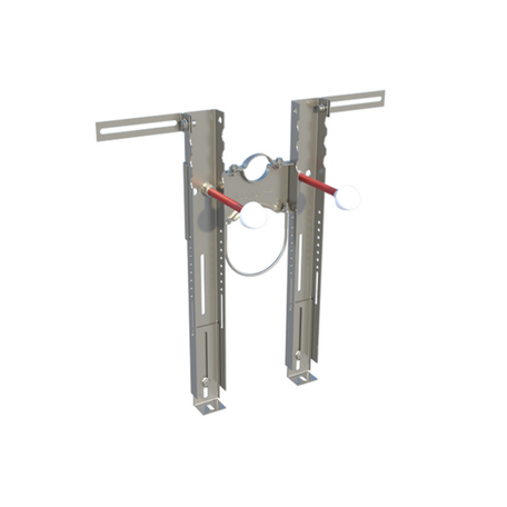Fixation pour installations de plomberie, chauffage et sanitaires