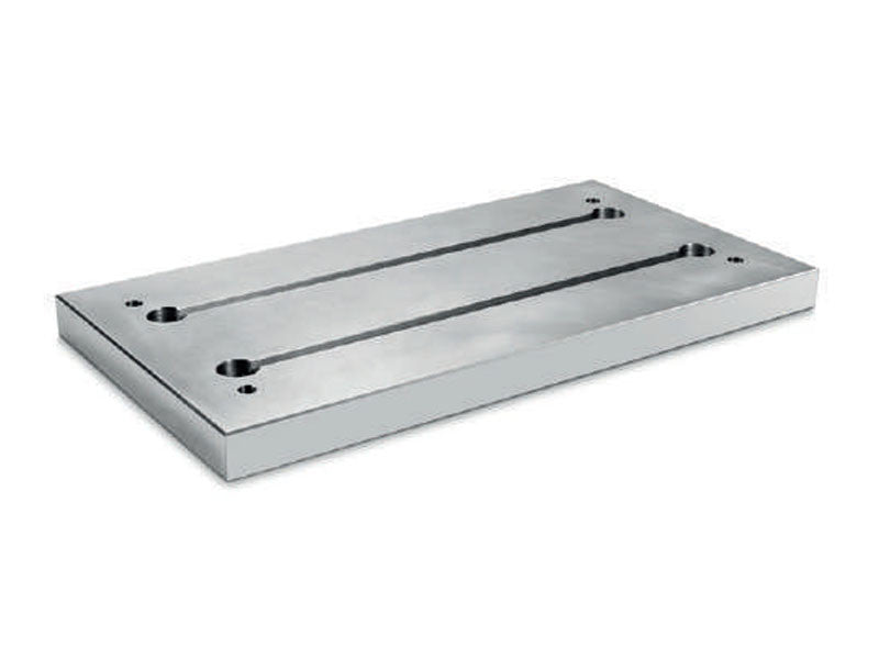 Gefräste Platte mit T-Nuten Omcn 081 850x450mm für 70t Hydraulikpressen