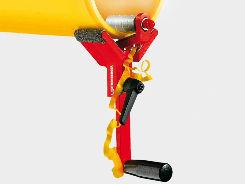 Rothenberger Kunststoffrohr-Anfaswerkzeug 16-110 mm, Winkel 15° - Modell 55050