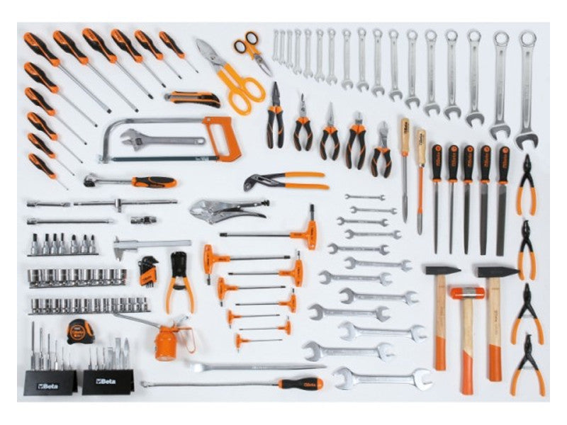 Beta Utensili assortiment 133 outils universels 5957U-P pour panneau RSC50