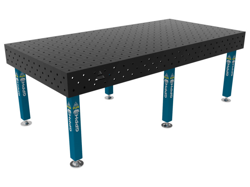 Steelplus Banc Soudure GPPH 2400x1200x12mm Acier S355J2+N Trous 16mm