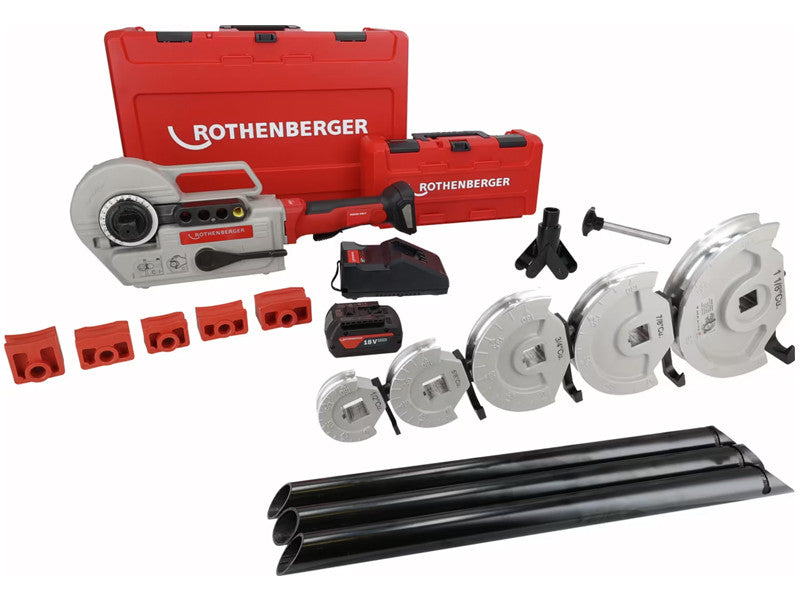 Rothenberger Robend 4000 E Cintreuse à Batterie 18V pour Cuivre et Inox 12-35mm