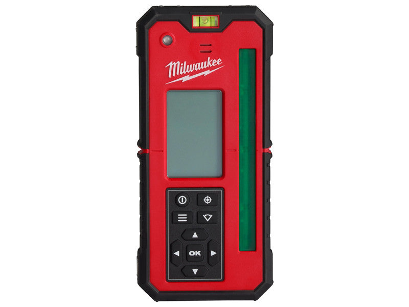 Milwaukee RD300G 300m Rotlaser-Empfänger mit integrierter Fernbedienung, wasserdicht