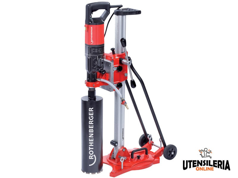 Rothenberger Carotteuse diamant RODIADRILL 200 + RODIACUT 250 - Ø 10-250 mm