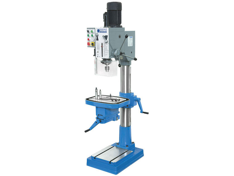 Perceuse à colonne Fervi T062 avec transmission à engrenages 1,1/1.5kW