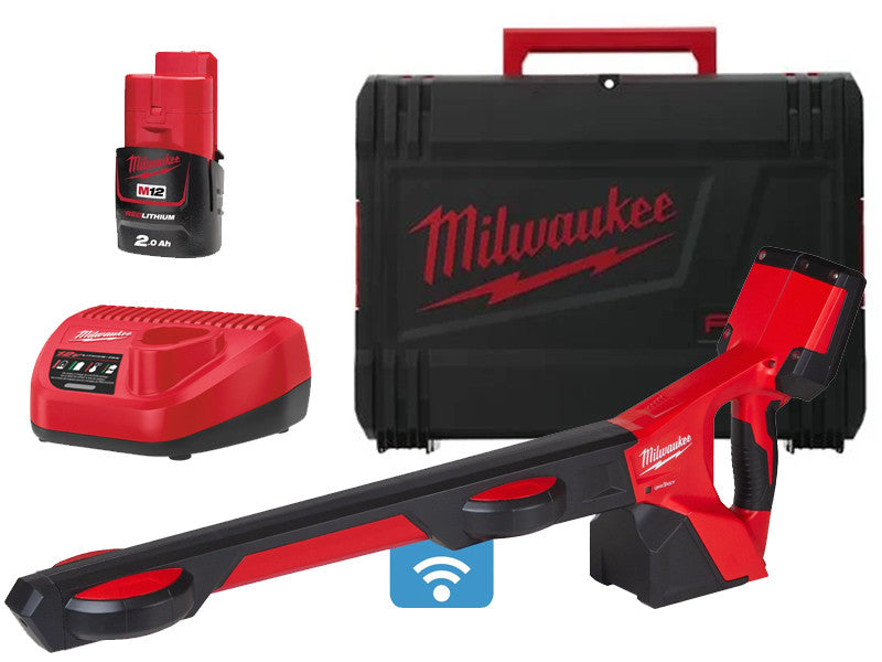 Milwaukee M12 PL Localisateur de Sondes Plomberie Écran LCD 4.3 Pouces 13h
