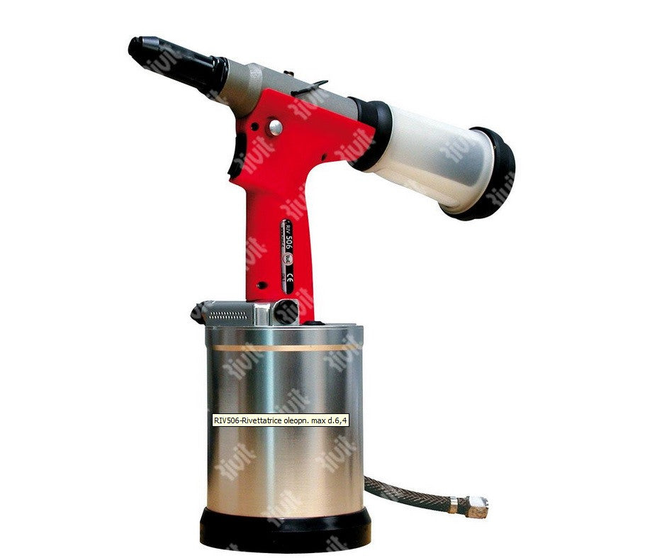 Rivit riveteuse oléopneumatique en coffret RIV506 ø de 3 à 6.4mm