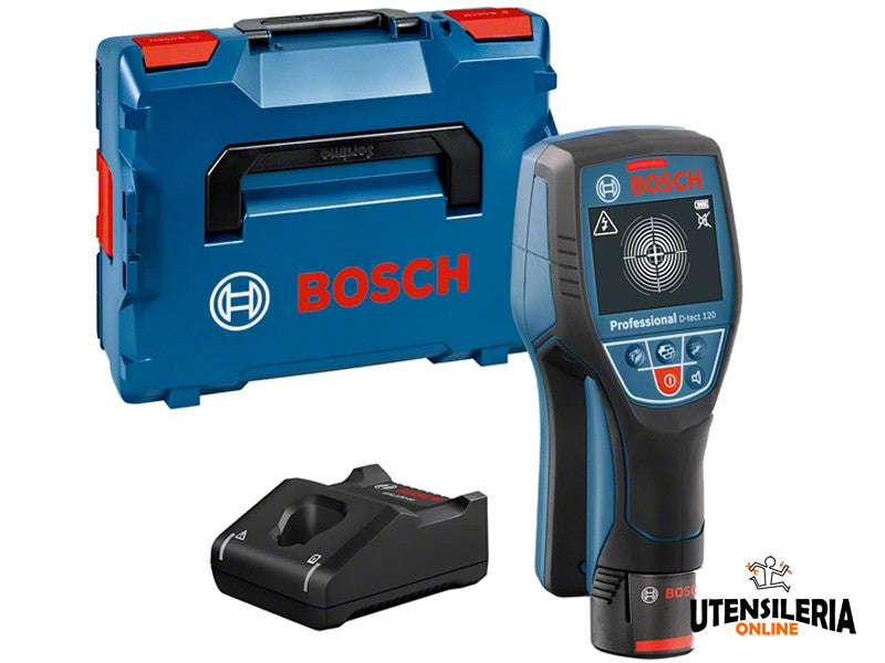 Bosch Professional wykrywacz ścienny D-tect 120 12V akumulator L-BOXX skaner
