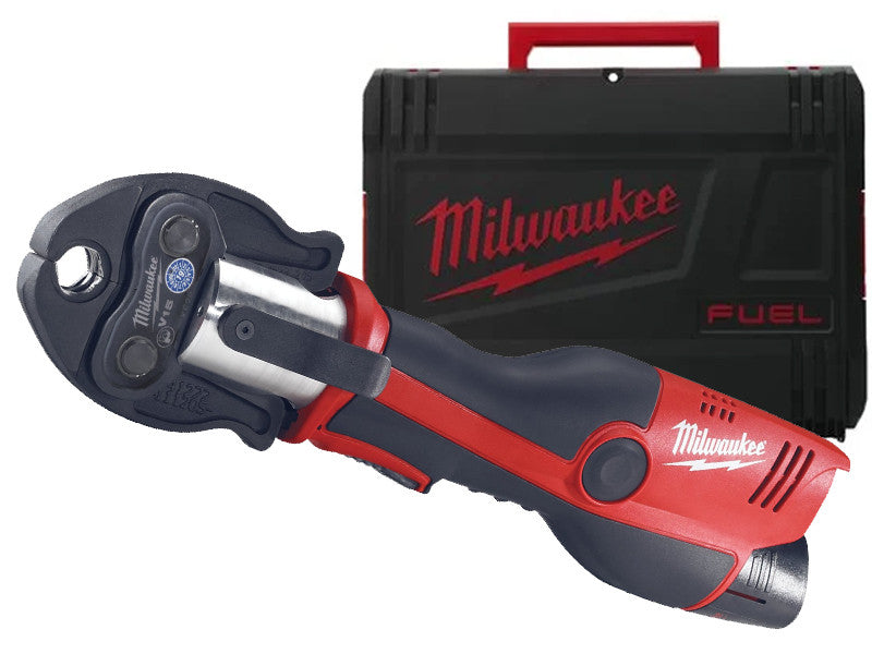 Milwaukee M12 HPT presse hydraulique sans fil 35mm rouge noir 19kN