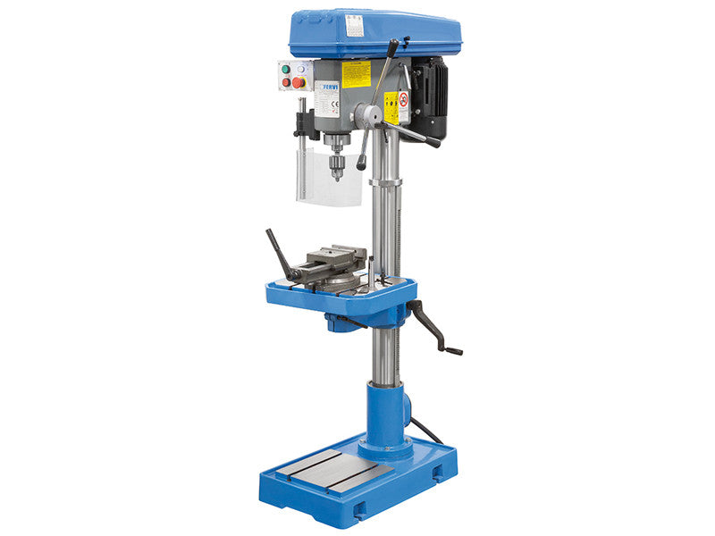 Perceuse à colonne Fervi T032 avec transmission à courroie 1,5kW