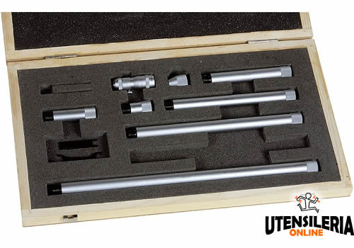 Borletti mikrometr setny z wymiennymi trzpieniami pomiarowymi MAC1S 50-150mm