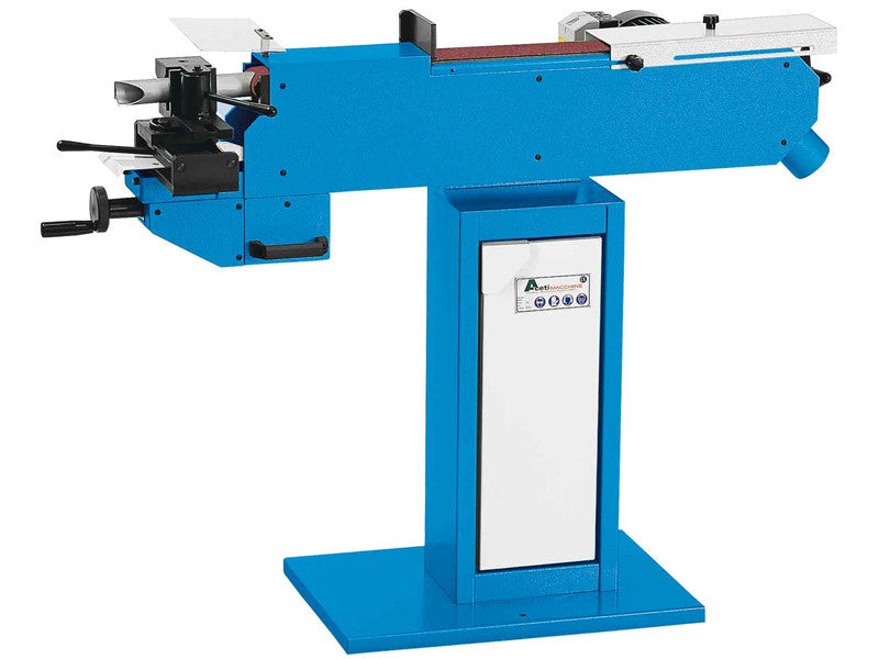 Ponceuse pour rainures Aceti à tête inclinée ART.60 3kW 400V pour tubes 20-70 mm