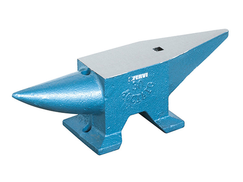 Enclume en acier trempé Fervi 0157/30 pour forgeage forgeron, 30 kg