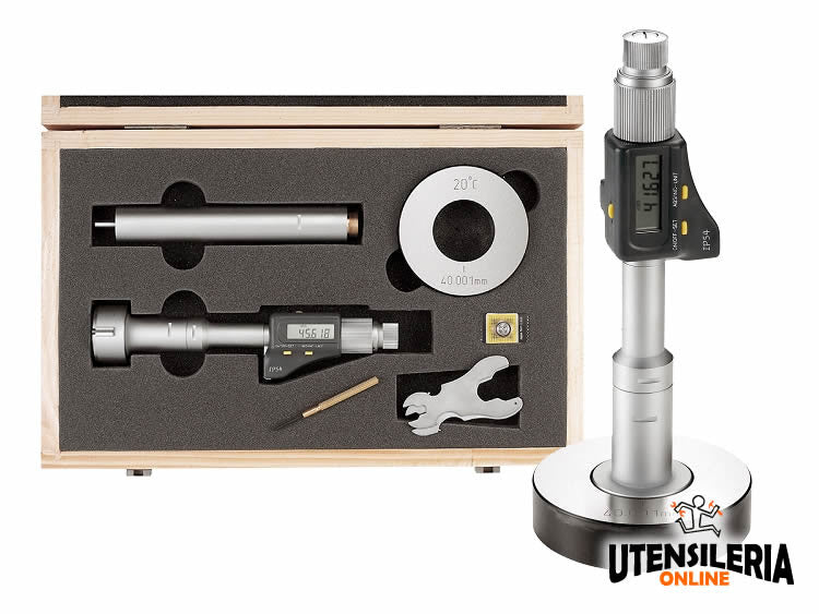 Borletti micromètre numérique à 3 pointes type EXPORT MDEIS075 62-75mm