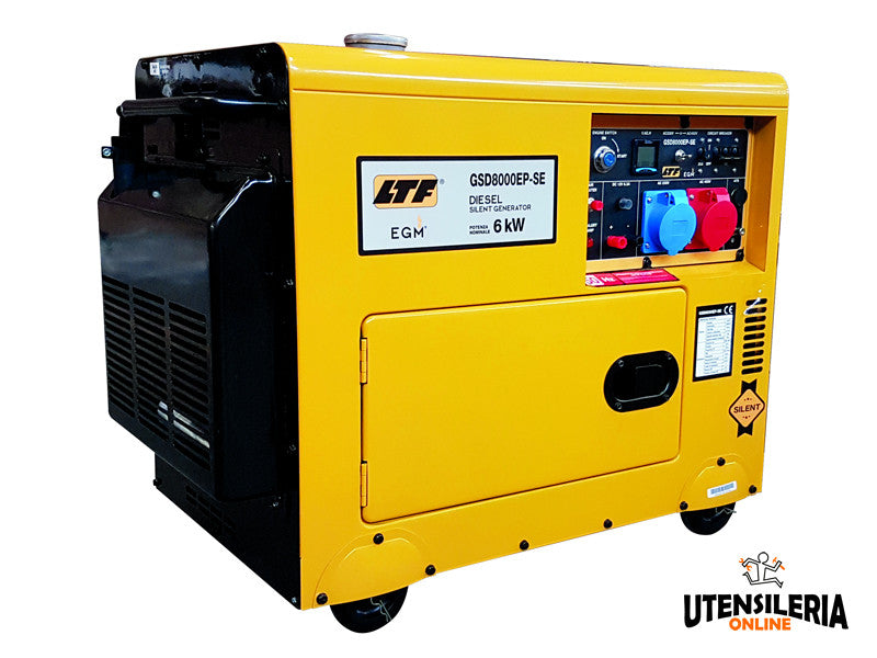 LTF GSD7000-SE 5000W Einphasen-Dieselgenerator 