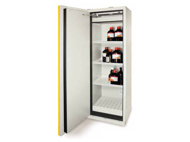 Carvel Eckschrank 595x600x1950mm für brennbare Flüssigkeiten, feuerbeständig, Typ 90