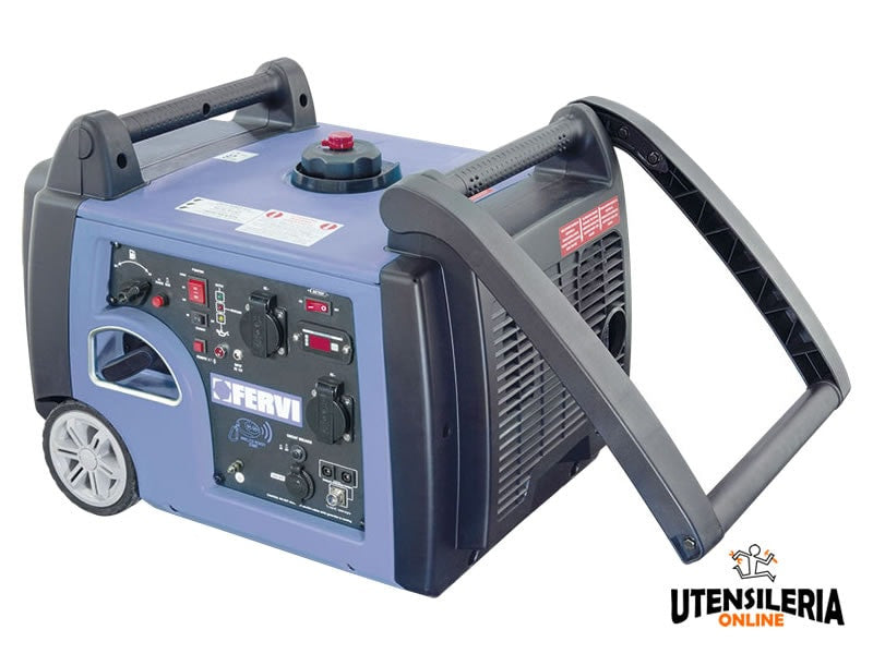 Générateur à inverseur avec démarrage électrique art.GI01/32AE silencieux 3,5 kVA