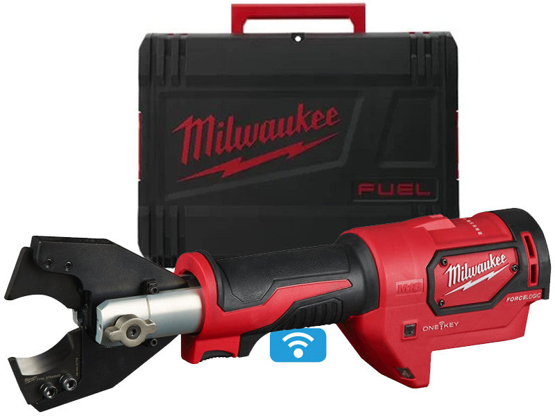 Milwaukee coupe câbles hydraulique M18 HCC One-Key 53 kN batterie cuivre