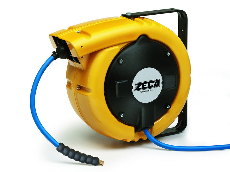 Zeca 813/8 Schlauchtrommel für Druckluft/Wasser, 8 mm PVC-PU-Schlauch, 12 m 
