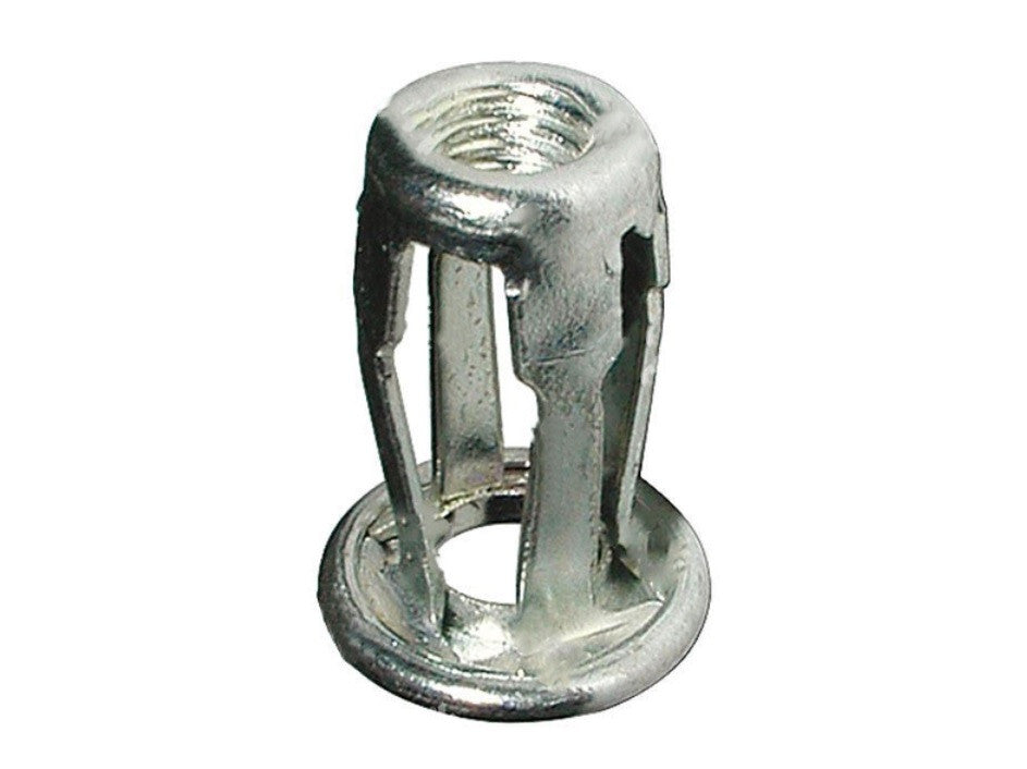 Inserts filetés en acier inox A4 Rivit Jackriv JKF cylindriques ouverts tête ronde M6 250pcs