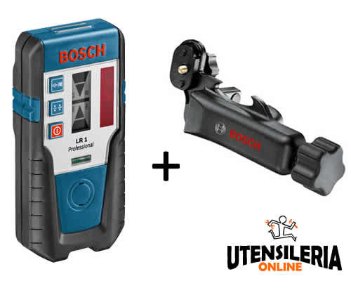 Bosch cellule de réception laser LR 1 Professional portée 200m noir bleu