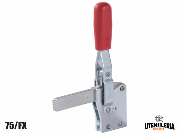 Speedy block serrage rapide vertical 75/FX acier inox 67mm