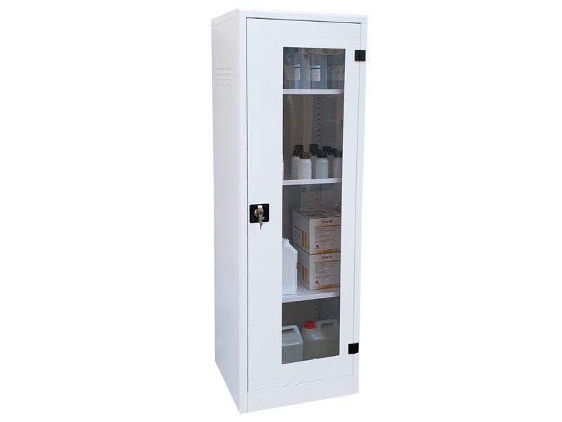 Armoire de sécurité pour laboratoires Carvel 575x500x1850mm avec porte en plexiglas