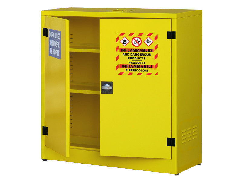 Armoire de sécurité Carvel 1075x500x1100mm pour liquides inflammables et solvants