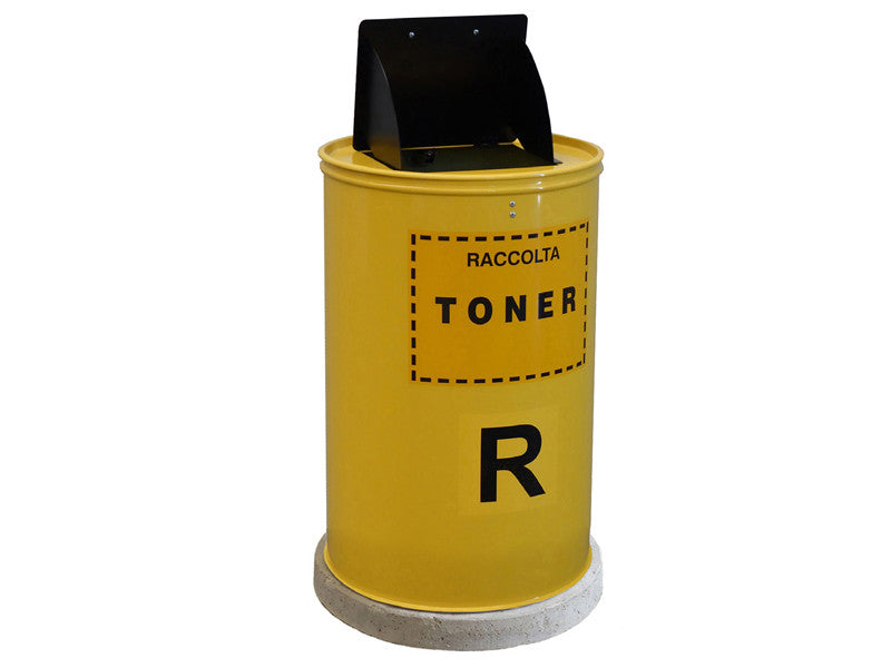 Conteneur en acier Carvel 400x600mm pour collecte toner encre, 60lt