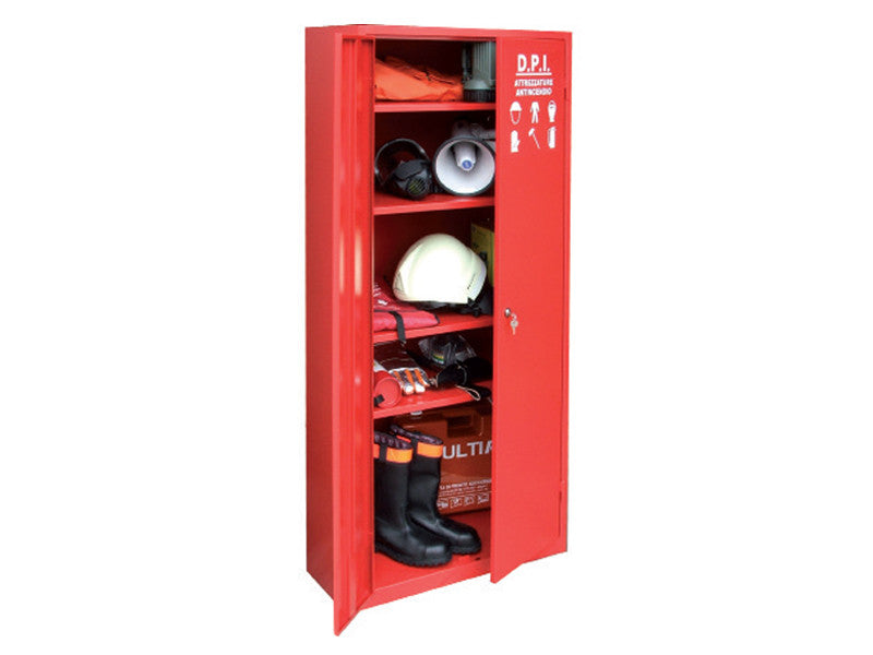 Armoire de sécurité monobloc pour EPI Carvel 730x400x1600mm avec 4 étagères