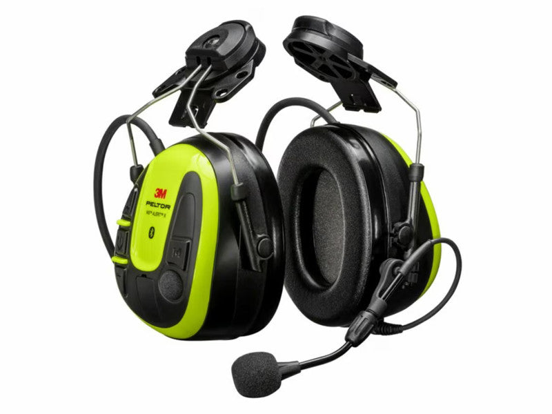 3M Peltor WS Alert X Casque Anti-Bruit Bluetooth Porte Casque Jaune Atténuation Haute
