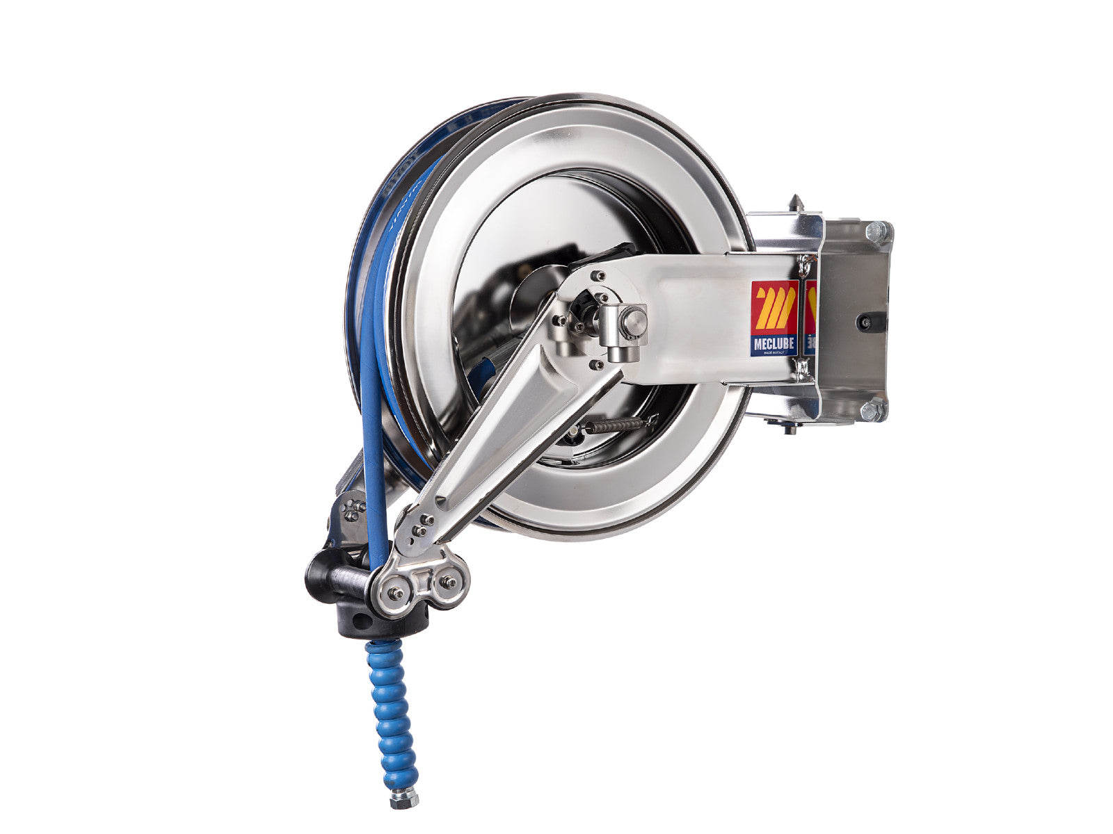 Meclube SX-400 Dérouleur Tuyau 15m Acier Inoxydable 400 Bars