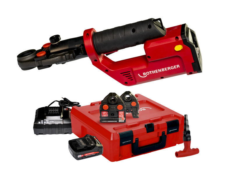 Rothenberger Romax Compact III Sertisseuse Électro-Hydraulique 18V + Mâchoires TH16-20-26