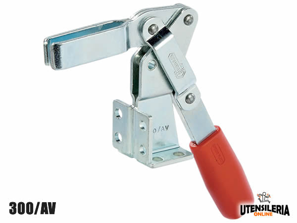 Speedy Block Schnellspann-Vertikalklemme 300/AV mit klappbarem Fuß und 193 mm Front