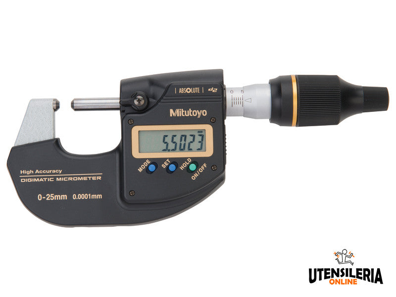 Mitutoyo micromètre numérique haute précision MDH-25MC 0-25 mm résolution 0.1 µm avec sortie de données
