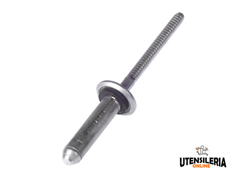 Fischer Rivet en aluminium ALG 5,2x20 mm avec joint EPDM (200pcs)