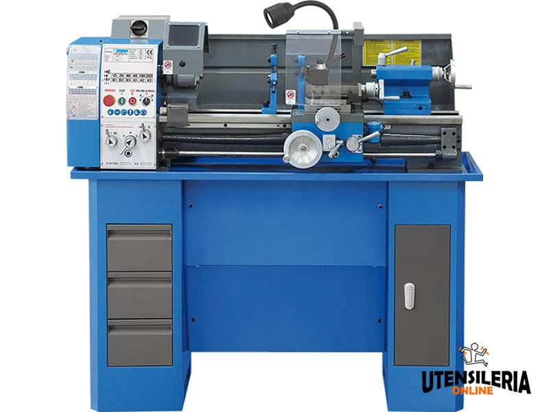 Tour parallèle T750 avec boîte d'engrenages 230V 1,1kW