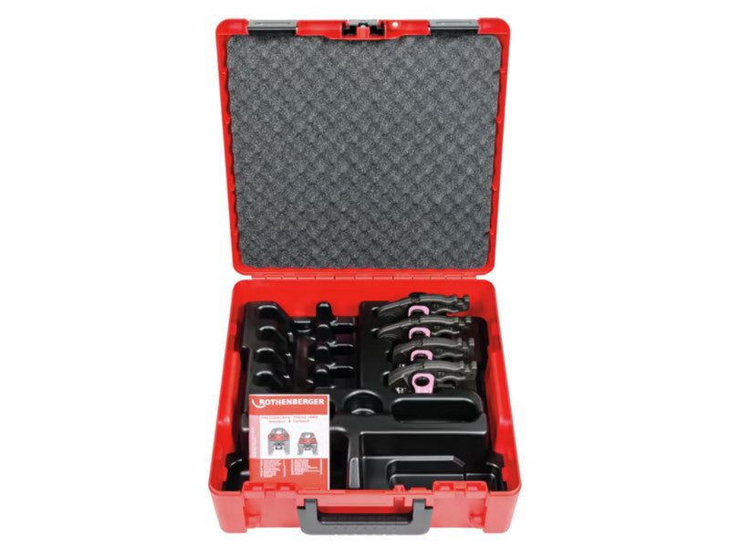 Rothenberger Set mit 4 kompakten MaxiPro-Backen 1/4", 3/8", 1/2", 5/8" für Sanitärinstallationen 