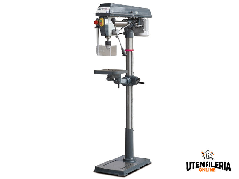 Optimum RB 8S 750W Radialbohrmaschine für Aluminium, Holz und Kunststoff