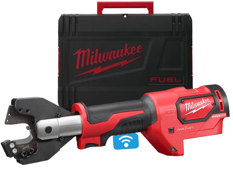 Milwaukee coupe-câble hydraulique M18 HCC One-Key 53kN câbles électriques ACSR