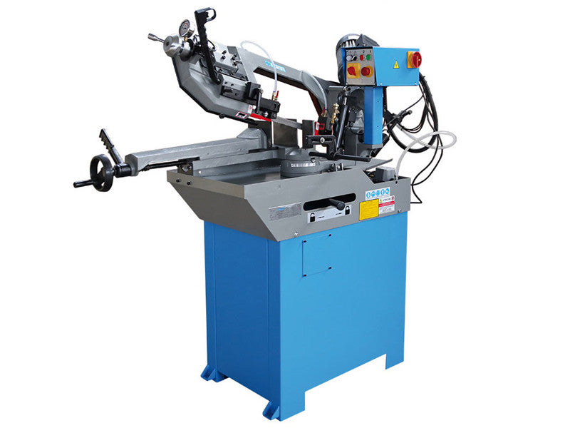 Scie à ruban Fervi 0273 avec descente manuelle et automatique 0,59/1,1 kW