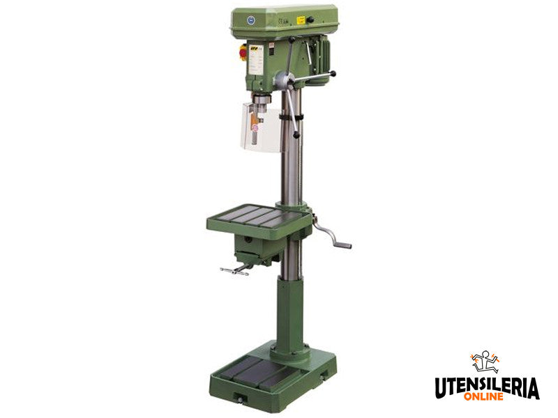 LTF 2,5 kW 380V 9-Gang-Säulenbohrmaschine mit Schraubstock, 25 mm Bohrkapazität