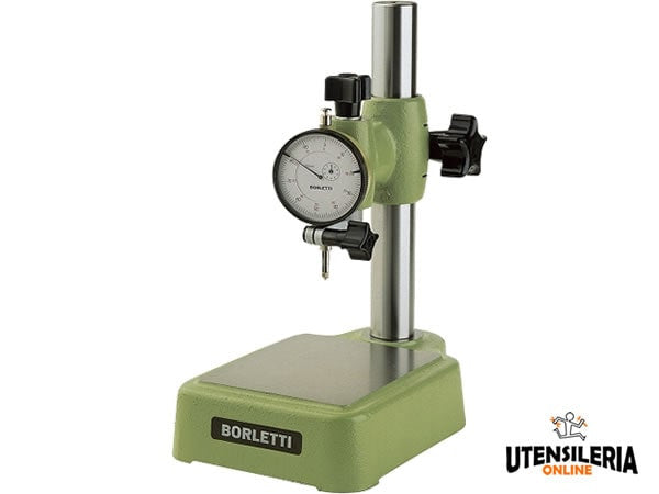Borletti base de support comparateurs LTF AC23 avec réglage micrométrique 105x125mm