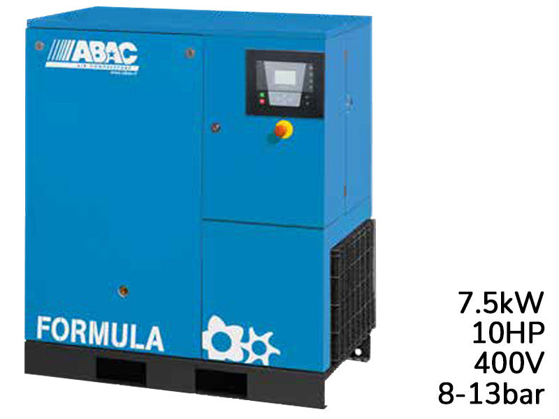 Abac compresseur rotatif à vis Formula 7,5kW vitesse fixe 10 bar