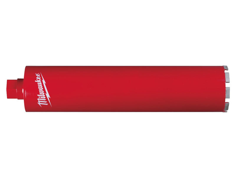 Milwaukee couronne diamantée humide WCHP 132 mm attache 1 1/4 UNC segments 10 mm