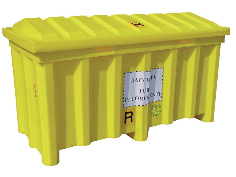 Carvel Polyethylenbehälter 1870x920x1060mm zur Sammlung gebrauchter Leuchtstoffröhren, 900l