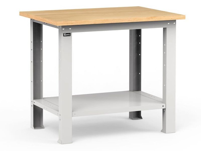 Fami Établi Atelier Gris Clair Plateau Multiplex 1024x750x880mm