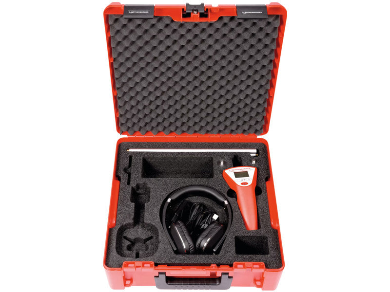 Rothenberger Roleak Aqua 3Plus Kabelloser Lecksucher, 15 Stunden Akkulaufzeit, Rot