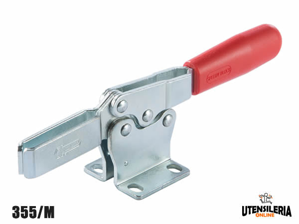 Speedy Block horizontaler Schnellverschluss 355/M mit 269 mm zusammengeklappter Basis
