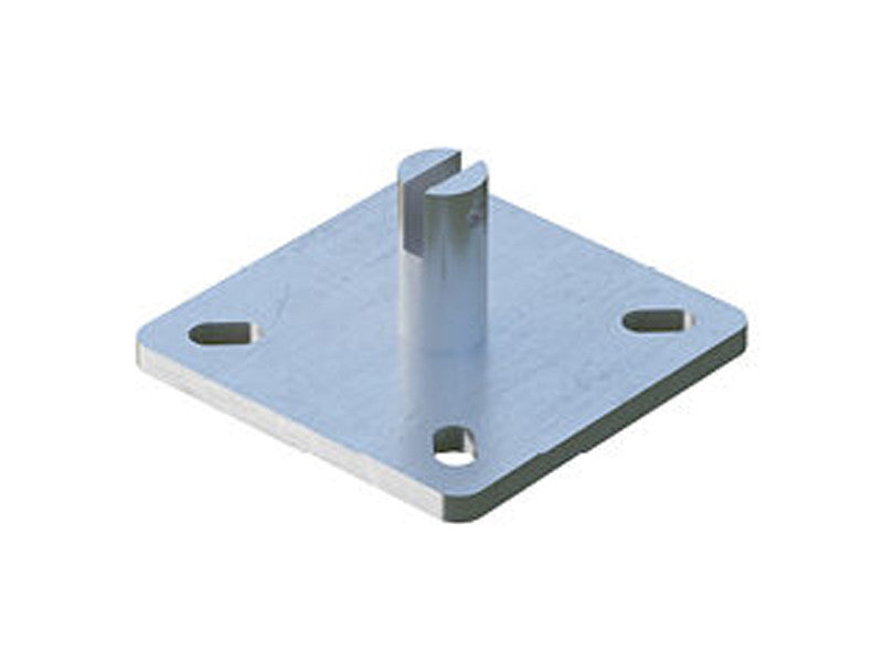 Plaque d'ancrage intermédiaire Rego Central Short Pole pour lignes de vie V-Stop Type C